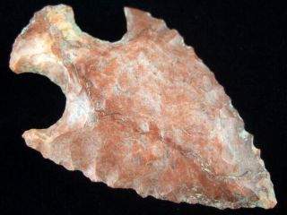 Fine Colored Authentic Tennessee Buffalo River Chert Motley Point Arrowheads