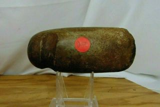 Authentic Native Kentucky Tennessee Flint Stone 3/4 Groove Axe Head Artifact