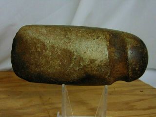 Authentic Native Kentucky Tennessee Flint Stone 3/4 Groove Axe Head Artifact 2