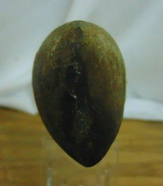 Authentic Native Kentucky Tennessee Flint Stone 3/4 Groove Axe Head Artifact 3