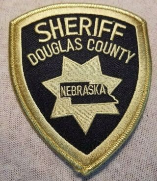 Ne Douglas County Nebraska Sheriff Patch