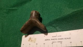 Native american Hopewell Platform pipe Engraved An Tallied Eastern Kentucky find 2