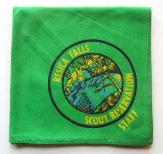 Bsa Resica Falls Scout Reservation Neckerchief - Staff