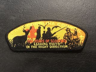 East Carolina Council 100 Years Of Scouting Leading Youth Bsa Patch