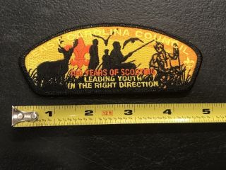 East Carolina Council 100 Years of Scouting Leading Youth BSA Patch 2