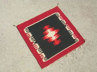 C1925 Navajo Germantown Weave Blanket Rug Native American Indian No R.  &.  99c
