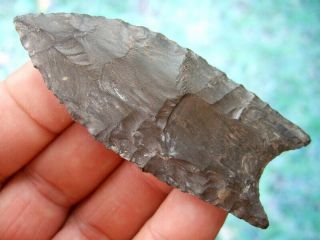 Fine 3 1/8 inch Kentucky Clovis Point with Arrowheads Artifacts 2