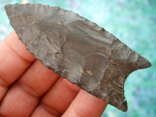Fine 3 1/8 inch Kentucky Clovis Point with Arrowheads Artifacts 3