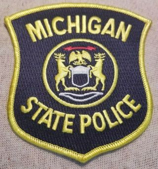 Mi Michigan State Police Patch