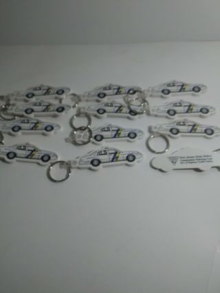 Jersey Vintage State Police Key - Chain,  12 Ones Great Deal.