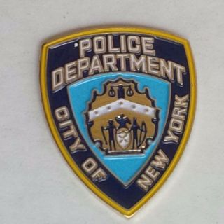 Lapel Pin Nypd City Of York Police Department