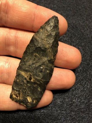 Indian Artifacts Authentic Arrowheads Paleo Lance Upper Mercer Chert Ohio