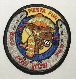 1989 Will Rogers Council Pow Wow Patch Oklahoma Rc2