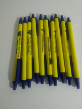Jersey State Police.  11 Pens