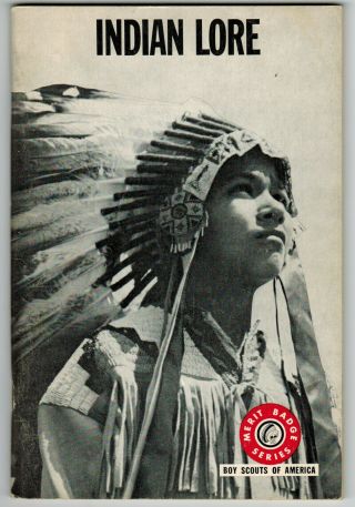 Boy Scouts Of America - Indian Lore - Merit Badge Series Book