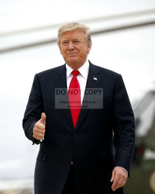 Donald J.  Trump 45th President Of The United States - 8x10 Photo (cc457)