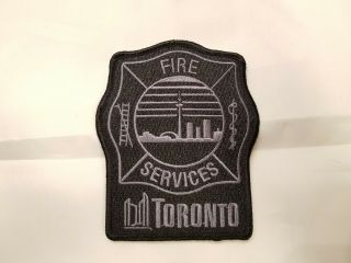 Toronto Fire Services Subdued Station Patch