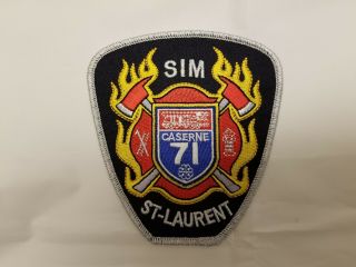 Montreal Fire Station 71 Patch