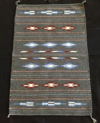 Navajo Vintage Crystal Pattern Rug