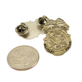 Us Army Military Security Police Mp Mini Badge Lapel Pin Novelty 1 Inch