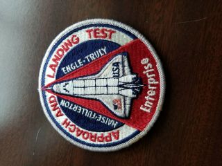 Alt Approach And Landing Test Ab Emblem Enterprise Nasa Shuttle Patch