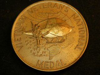 1984 Vietnam Veterans National Medal By Act Of Congress U.  S.  Helicopter