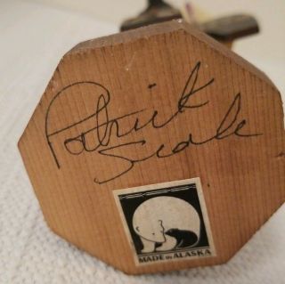 Authentic,  Patrick Seale Signed Alaska Black Diamond 9.  5 