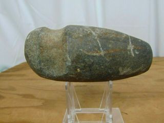 Authentic Native Kentucky Tennessee Flint Stone 3/4 Groove Large Axe Head Relic 3