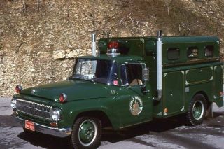 Castle Shannon Pa 1963 International Rescue Squad - Fire Apparatus Slide