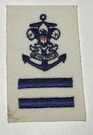 Sea Scout Explorer Ordinary Patch White Ce Bc4
