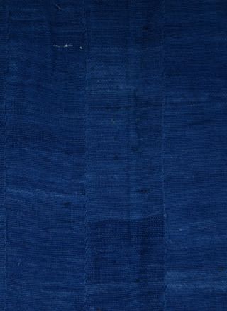 Indigo Dyed Textile Handwoven Old Cloth African Art 2