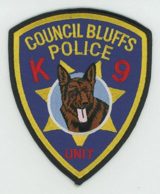Council Bluffs Police Department K - 9 Unit (iowa)