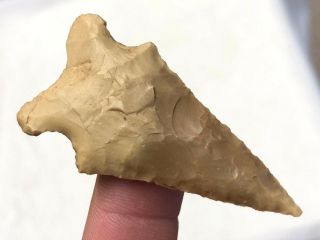Outstanding Edgewood Point Comanche Co. ,  Texas Authentic Arrowhead Artifact Aa