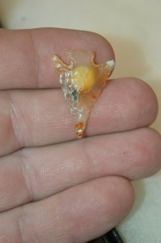 Translucent Agate Eastgate Point Bonner Co Idaho 1.  1/8 X.  75 Great Material