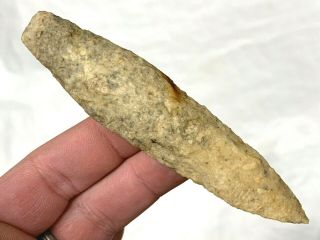 Outstanding Nebo Hill Point Madison Co. ,  Il.  Authentic Arrowhead Artifact M919