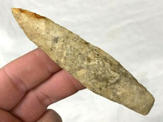 OUTSTANDING NEBO HILL POINT MADISON CO. ,  IL.  AUTHENTIC ARROWHEAD ARTIFACT M919 2
