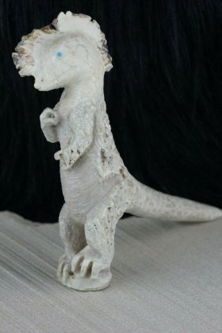 Dinosaur Zuni Fetish Carving - Derrick Kaamasee 2