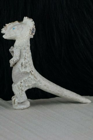 Dinosaur Zuni Fetish Carving - Derrick Kaamasee 3