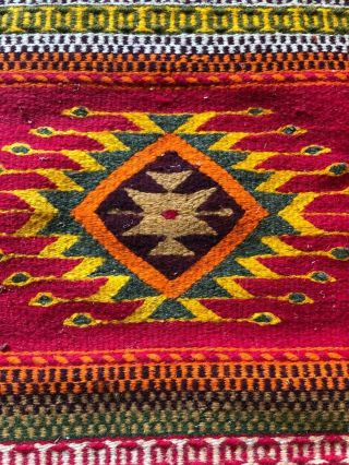 Vintage Woven Oaxacan Rug 2