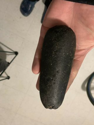 Hard Stone Polished Indian Artifact Meteorite 3