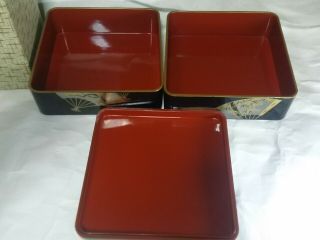 Osechi lacquered boxes Jubako　/ in Japan　 3