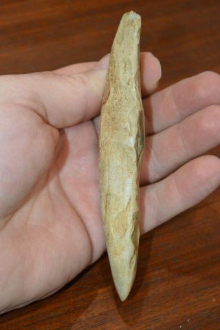 Mississippian Flint Chisel Henry Co,  Tennessee 5.  25 x 1.  1/8 Great Piece 2