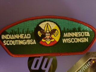 Indianhead Council Shoulder Patch Csp S - 10 Oa Is 257 St.  Paul,  Minnesota Bsa