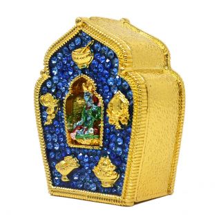 Feng Shui Blue Tara “GAU” Home Protection Amulet W4110 2
