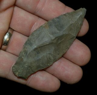 MULLBERRY CREEK KENTUCKY AUTHENTIC INDIAN ARROWHEAD ARTIFACT COLLECTIBLE RELIC 2
