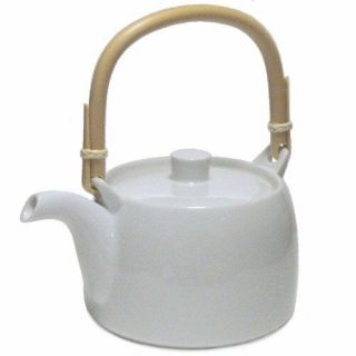 Hakusan Pottery Porcelain Teapot Dobin 580ml 20.  46oz