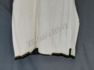 Antique Ethno Folk Balkan Macedonian Cotton Women ' s Shirt From Bitola 2
