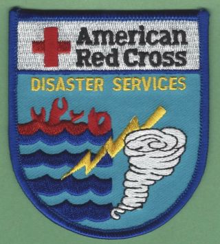 American Red Cross Disaster Services Patch