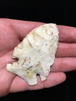 Nicely Made Thebes Point Found In Macoupin County,  Illinois 3