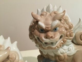 Porcelain Ceramic Fu Dogs/Guardian Lions 3